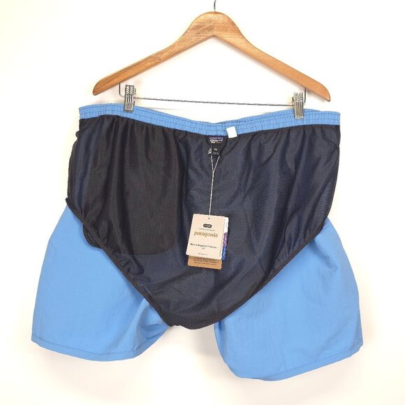 Patagonia Men's Baggies Shorts 5" Relaxed Fit Clean Current Patch Lago Blue  XXL - Picture 8 of 11